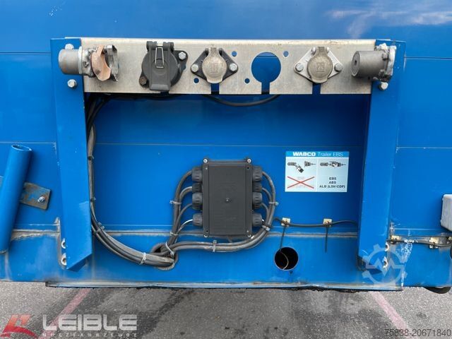 Low loader semitrailer MEUSBURGER MPS-3*Plateau*ausziehbar 4m*§70*3. Achse gelenkt