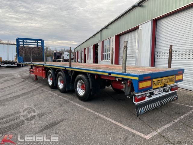 Semitrailer MEUSBURGER MPS-3*Plateau*ausziehbar 4m*ยง70*3. Achse gelenkt