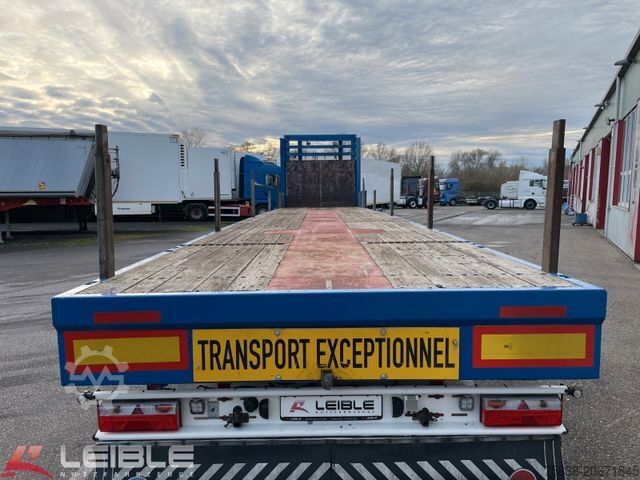 Semitrailer MEUSBURGER MPS-3*Plateau*ausziehbar 4m*ยง70*3. Achse gelenkt