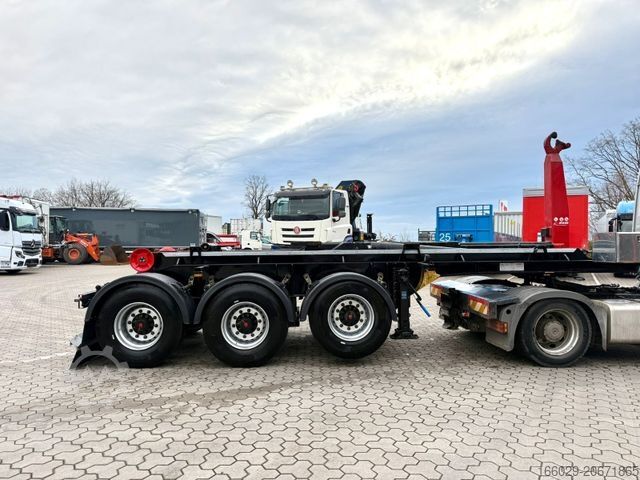 Auflieger-Wechselfahrgestell Wiese SA 3 - 36 AK 30 Abrollkipper Hakenlift