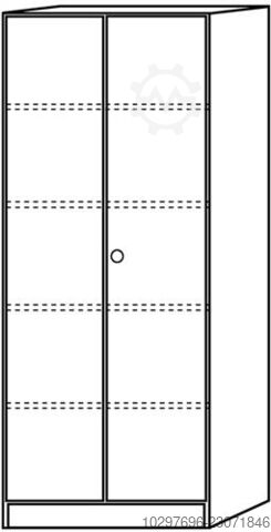 Cabinet H2004xW800xD420mm - 1 pc  
