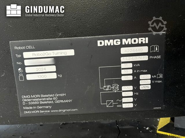 Dreh-Fräszentrum DMG MORI CLX 450 TC + Robo2GO