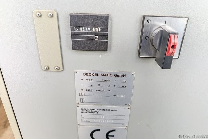 Vertical machining center Deckel Maho DMC 63V
