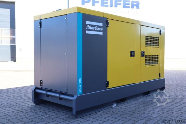 Generator set Atlas Copco QES 105 JD S3A ESF Valid inspection, *Guarantee! D