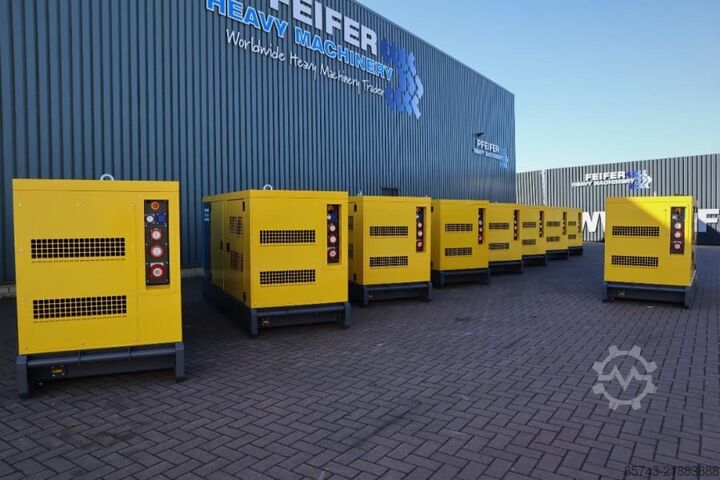 Generator set Atlas Copco QES 105 JD S3A ESF Valid inspection, *Guarantee! D