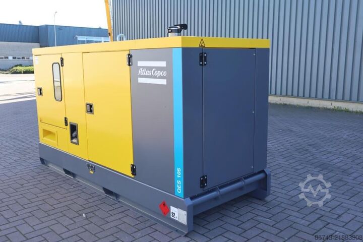 Generator set Atlas Copco QES 105 JD S3A ESF Valid inspection, *Guarantee! D
