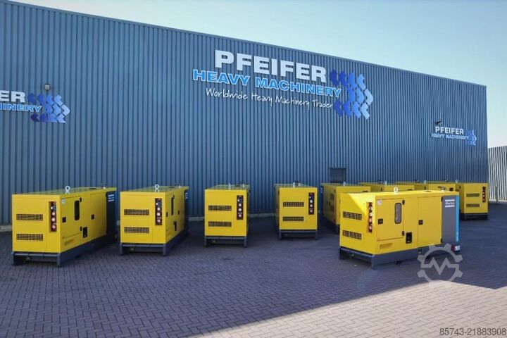 Generator set Atlas Copco QES 105 JD S3A ESF Valid inspection, *Guarantee! D
