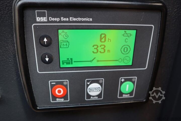 Generator set Atlas Copco QES 105 JD S3A ESF Valid inspection, *Guarantee! D