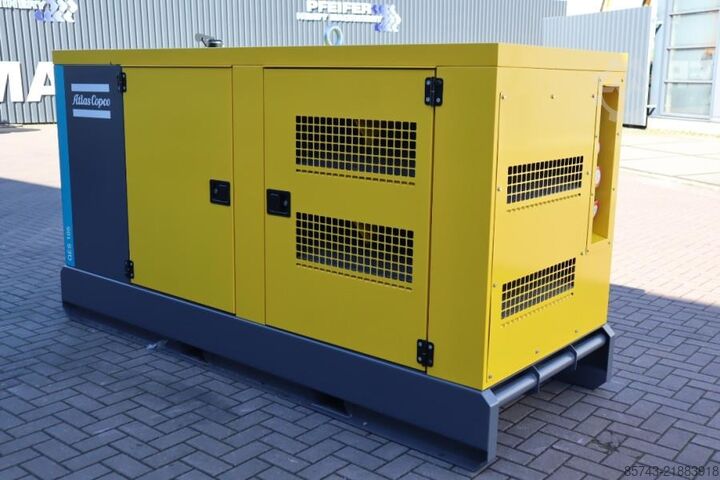 Generator set Atlas Copco QES 105 JD S3A ESF Valid inspection, *Guarantee! D