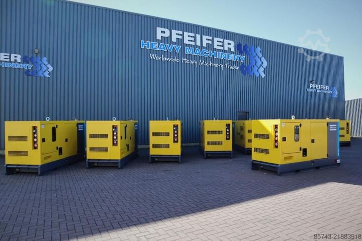 Generator set Atlas Copco QES 105 JD S3A ESF Valid inspection, *Guarantee! D
