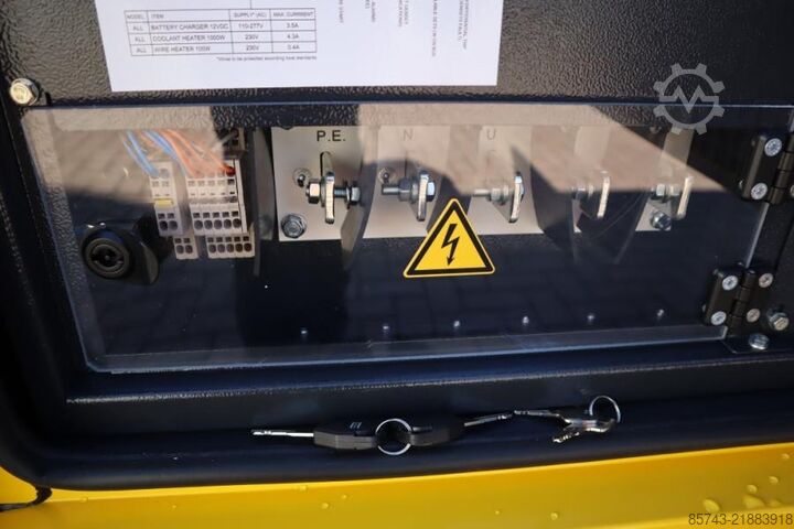 Generator set Atlas Copco QES 105 JD S3A ESF Valid inspection, *Guarantee! D