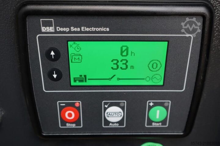 Generator set Atlas Copco QES 105 JD S3A ESF Valid inspection, *Guarantee! D