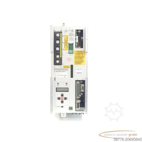Component Indramat KDA 3.3-150-3-A00-W1 MNR: R911257443 SN:256355-02941