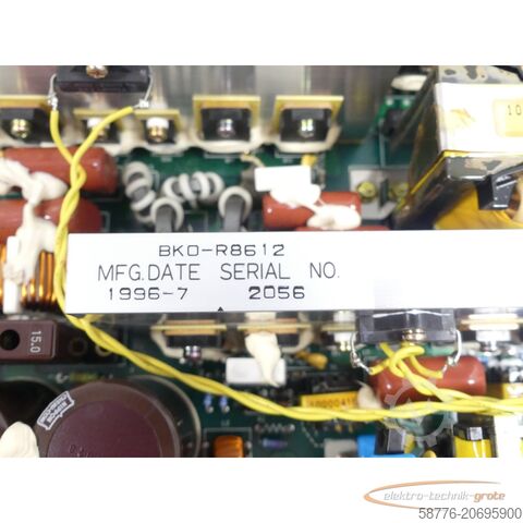 Komponente Mitsubishi BKO-R8612 Powerboard für SX10 Drahterodiermaschine