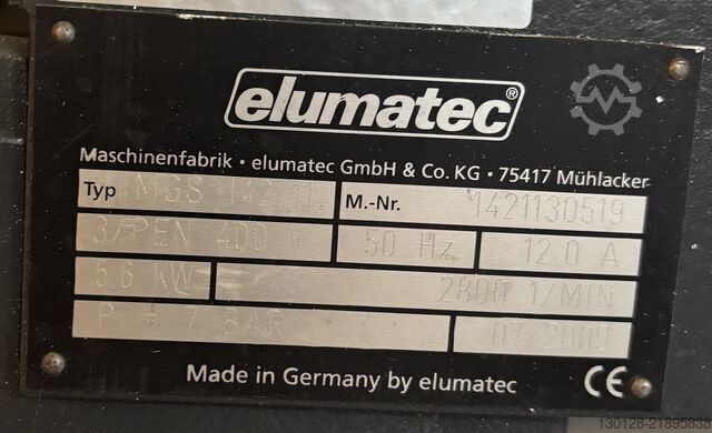 Cold saw Elumatec MGS 142/11