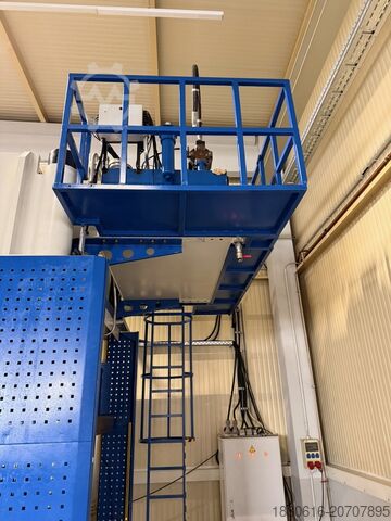 Tryout hydraulic press 500 t Hidroliksan HCFP