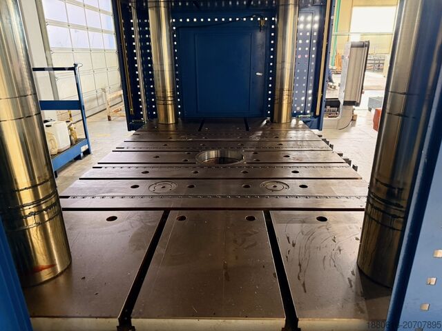 Tryout hydraulic press 500 t Hidroliksan HCFP