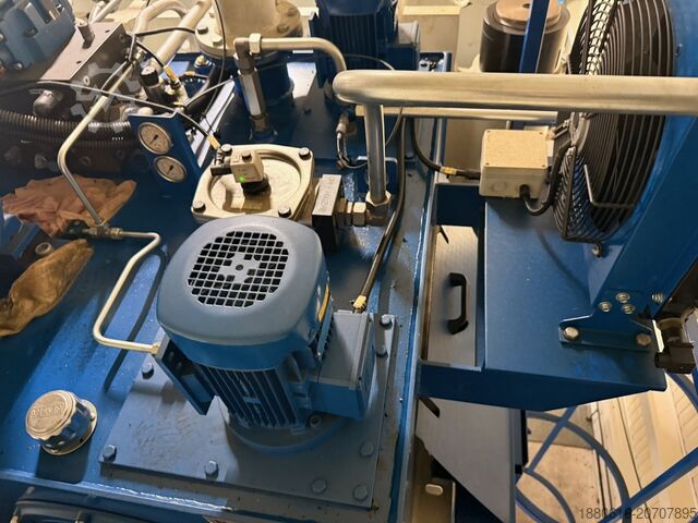 Tryout hydraulic press 500 t Hidroliksan HCFP