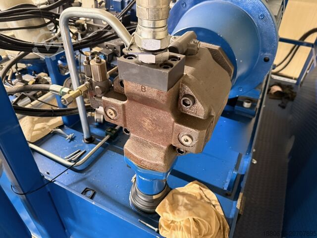 Tryout hydraulic press 500 t Hidroliksan HCFP