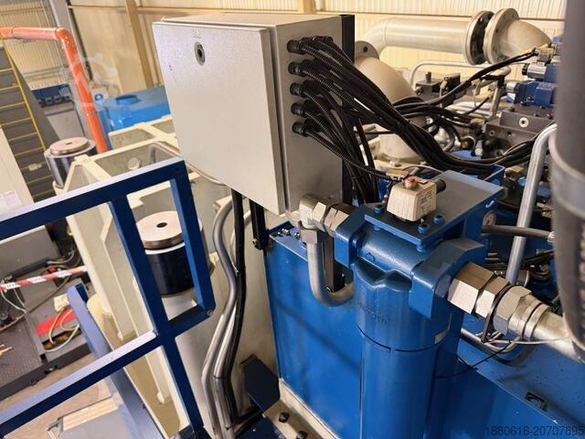 Tryout hydraulic press 500 t Hidroliksan HCFP