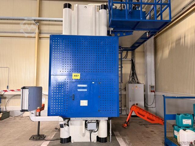 Tryout hydraulic press 500 t Hidroliksan HCFP