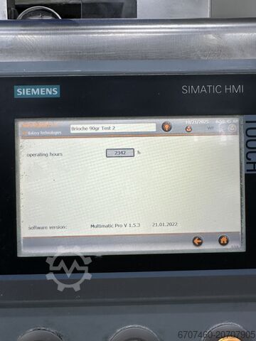 Automatischer Teigteiler-Rundwirker Werner & Pfleiderer MU PRO