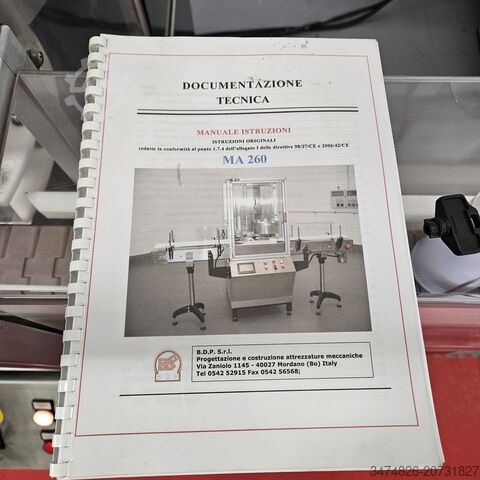 Dosenverschließmaschine B.D.P. MA 260