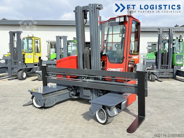 4-way forklift Combilift C3000ET TRIPLEX 5940 WIDE FORK POSITIONE