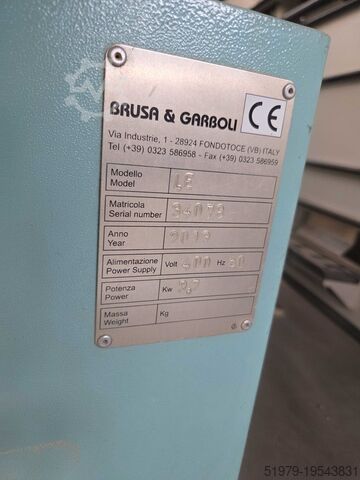 Rod edge sanding machine Brusa Di Garboli LE