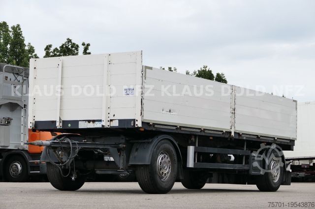 Open trailer SCHWARZMÜLLER AZ Pritsche Baustoffanhänger Bordwände