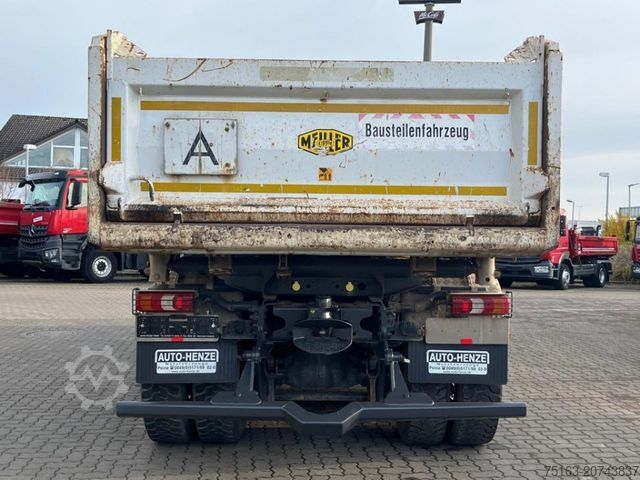 Dreiseitenkipper LKW MERCEDES-BENZ Arocs 2645 K 6x4 3-Achs Kipper Meiller Bordmatik