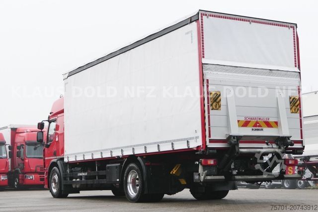 LKW mit Pritsche & Plane RENAULT DWide 18.320 Pritsche Plane Vollluft XL-Tank LBW