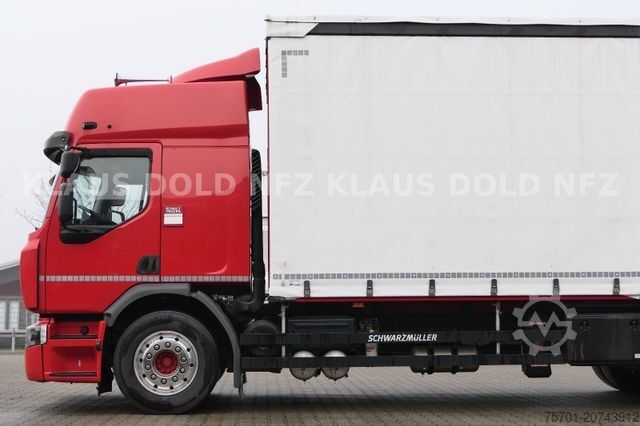 LKW mit Pritsche & Plane RENAULT DWide 18.320 Pritsche Plane Vollluft XL-Tank LBW