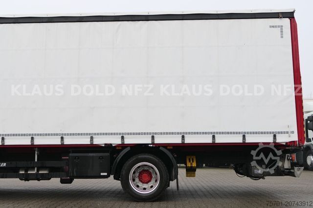LKW mit Pritsche & Plane RENAULT DWide 18.320 Pritsche Plane Vollluft XL-Tank LBW
