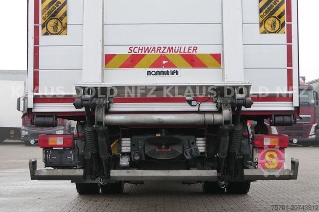 LKW mit Pritsche & Plane RENAULT DWide 18.320 Pritsche Plane Vollluft XL-Tank LBW