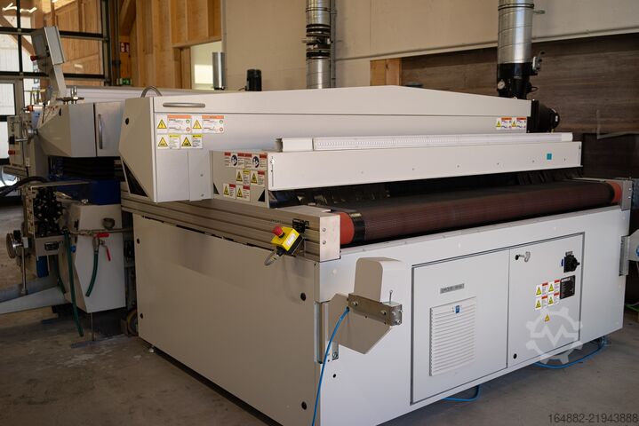 UV coating system for digital printing media Robert Bürkle GmbH Bürkle LFC 2100 Liquid Coating Anlage