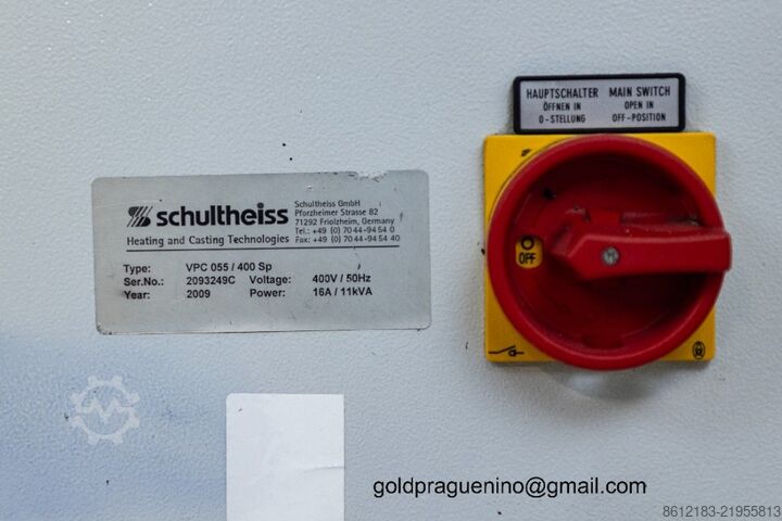 Diecasting machine Schultheiss VPC 055 / 400 Sp