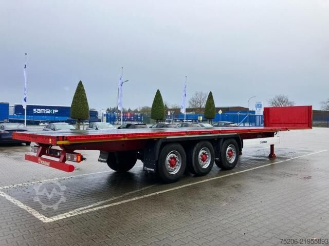 Semitrailer Krone Plateau Standard