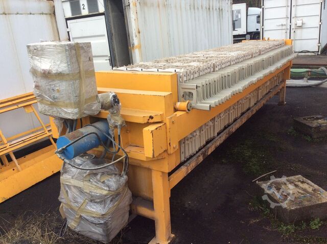 Chamber filter press filterpress 800/80 Netzsch Filterpresse Netzsch 800 /80
