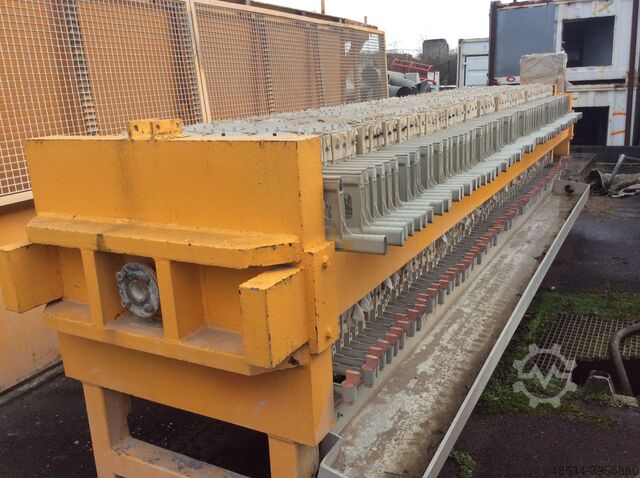 Chamber filter press filterpress 800/80 Netzsch Filterpresse Netzsch 800 /80