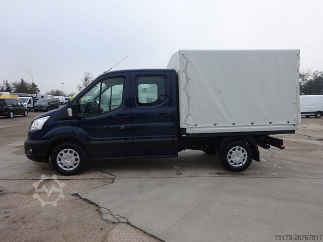 Transporter mit Pritsche & Plane FORD Transit Doka Pritsche 350 L2 Trend 130PS 4x4 AHK