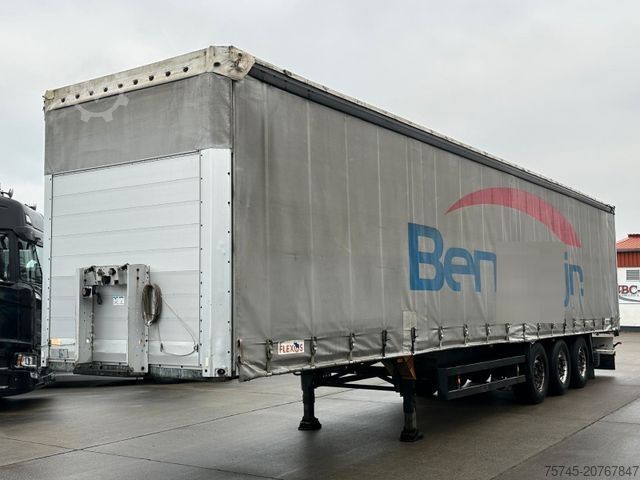 Auflieger mit Pritsche & Plane SCHMITZ CARGOBULL SO1 * 2XLIFT * SAF * TAUTLINER * EDSCHA * TÜV *