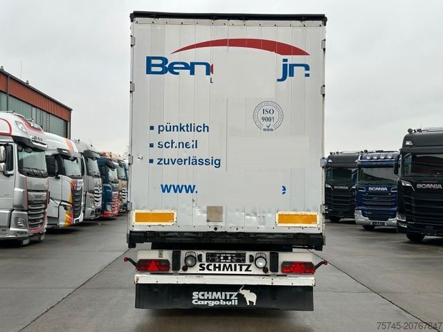 Auflieger mit Pritsche & Plane SCHMITZ CARGOBULL SO1 * 2XLIFT * SAF * TAUTLINER * EDSCHA * TÜV *