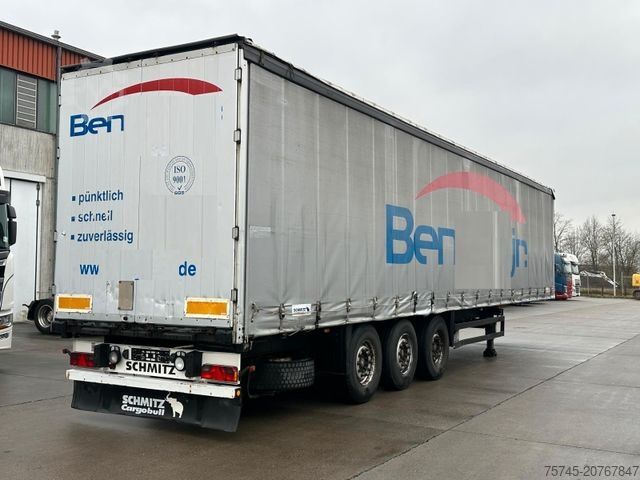Auflieger mit Pritsche & Plane SCHMITZ CARGOBULL SO1 * 2XLIFT * SAF * TAUTLINER * EDSCHA * TÜV *