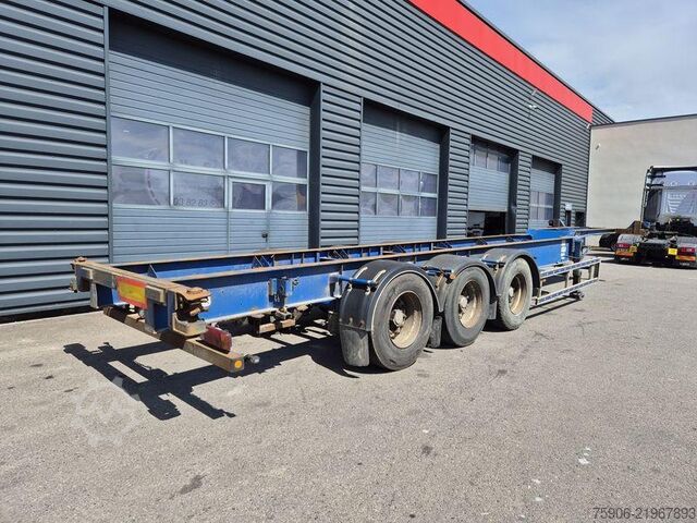 Langmaterialtransporter Auflieger Trax PORTE CONTAINERS