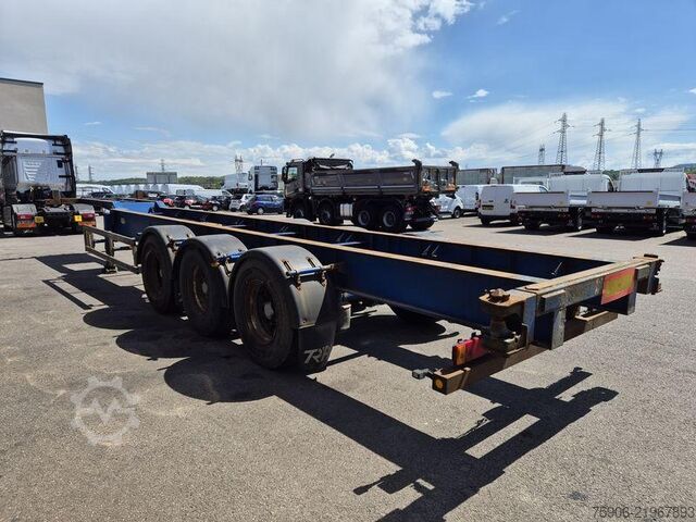 Langmaterialtransporter Auflieger Trax PORTE CONTAINERS