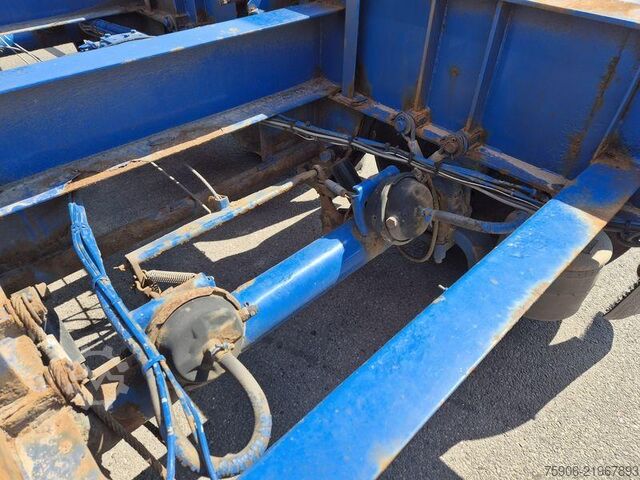 Langmaterialtransporter Auflieger Trax PORTE CONTAINERS