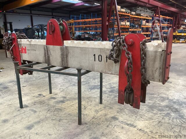 Lasttraverse, Tragfähigkeit 10.000 kg Hijs evenaar 10.000 KG verstelbaar