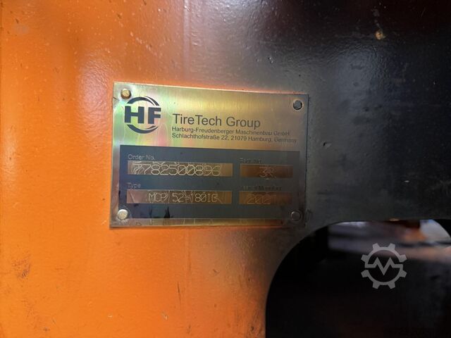 Hydraulische Reifenvulkanisierpresse Harburg-Freudenberger Maschinenbau GmbH MCP 52-180IC