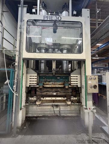 Formteilpresse / Heizplattenpresse – 660 t Presskraft Italpress BG/660